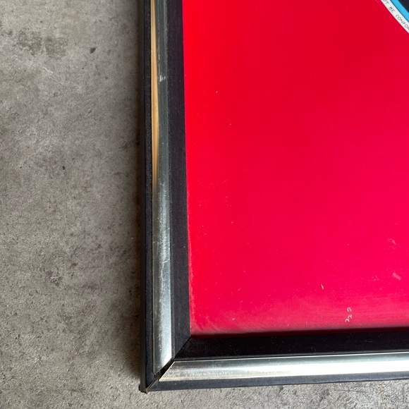 Vtg. 74' Matryoshka Portrait on a Red Background Lithograph by John Luke Eastman - Picture 2 of 10